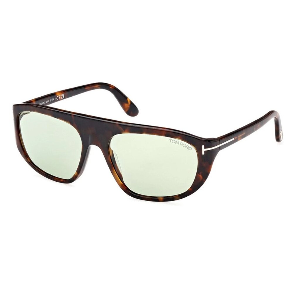 NEW TOM FORD SUNGLASSES HAVANA UNISEX AVIATOR EYEWEAR